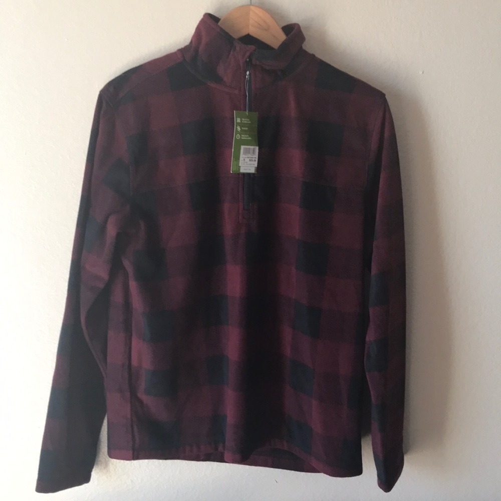 Fleece long sleeve flannel